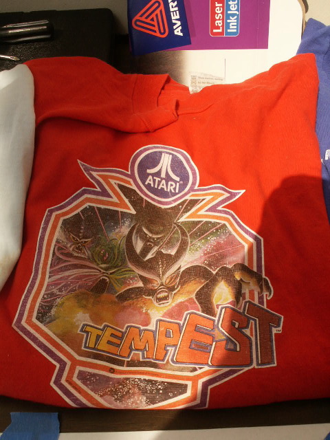 tempest shirt from silent auction