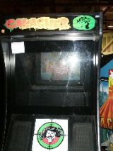 very odd gallagher laserdisc game with gun controls