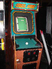 slick shot, very odd physical/video pool game