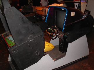 hard drivin's airborne cockpit
